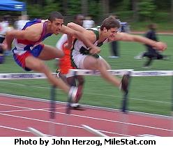 Daley and Morrison battling hurdle for hurdle