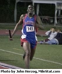 DeMatha's anchor leg crosses the line in 3:17