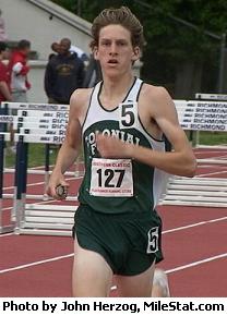 Colonial Forge anchor leg Dan Leyh