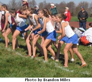 Harrison & 

Western Albemarle girls start